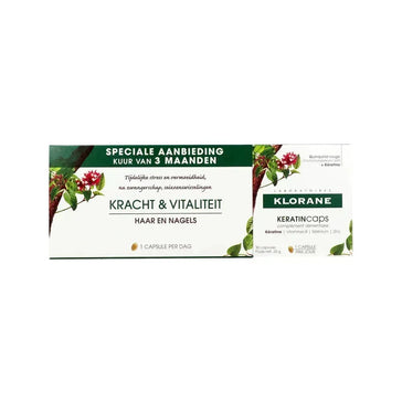 Klorane KeratinCaps (3 x 30 capsules) Klorane KeratinCaps (3 x 30 capsules) - Hairgivers