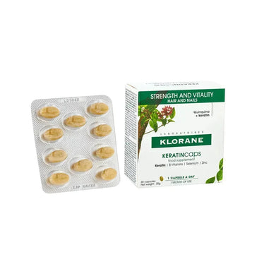 Klorane KeratinCaps (3 x 30 capsules) Klorane KeratinCaps (3 x 30 capsules) - Hairgivers
