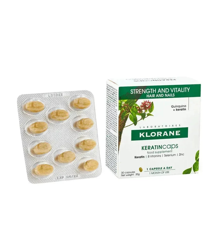 Klorane KeratinCaps (3 x 30 capsules) - Hairgivers