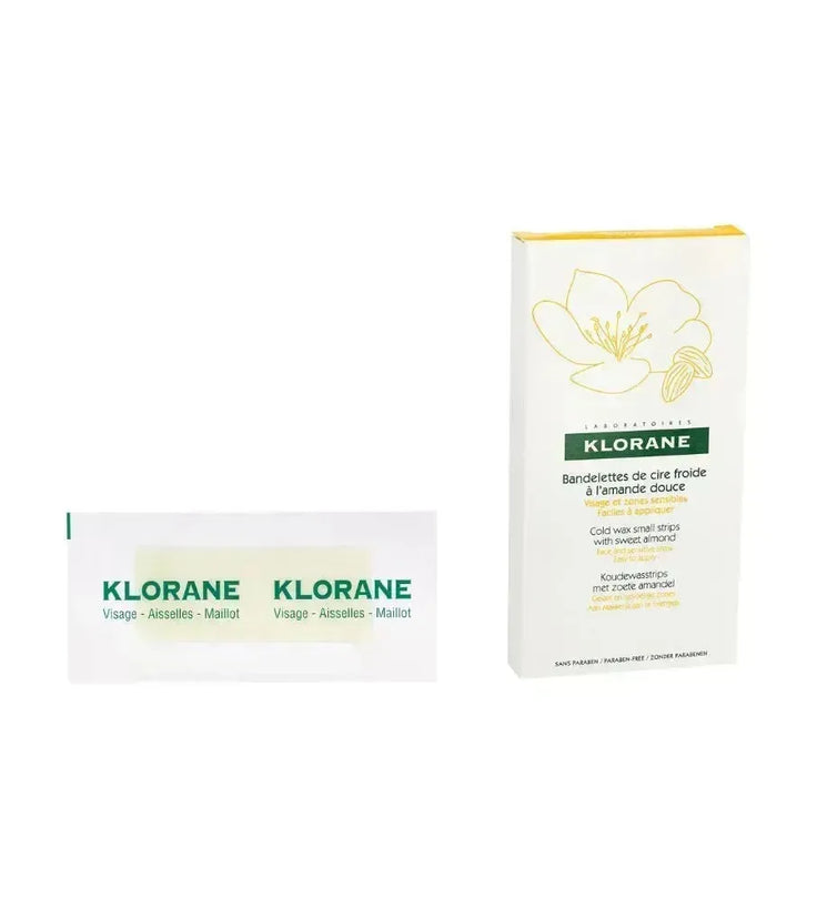 Klorane koude wax strips ontharing - gelaat & gevoelige zones - Hairgivers
