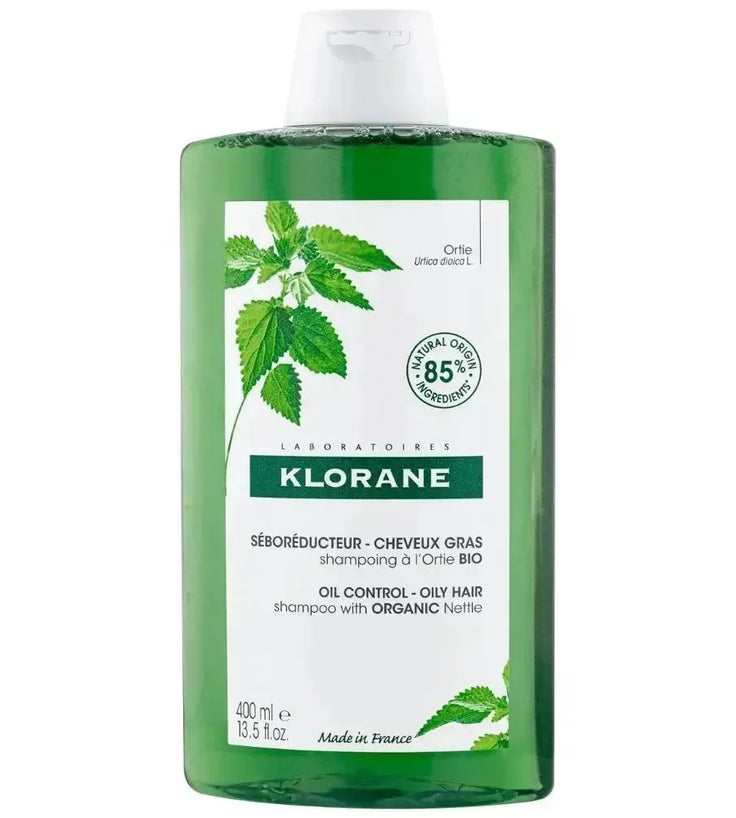 Klorane shampoo Brandnetel - vet haar (400 ml) - Hairgivers