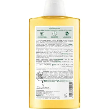 Klorane shampoo voor blonde highlights Kamille (400 ml) Klorane shampoo voor blonde highlights Kamille (400 ml) - Hairgivers