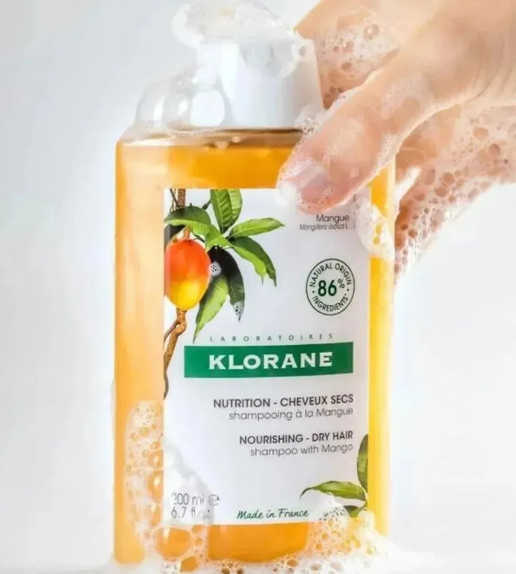 Klorane shampoo voor droog haar Mango (400 ml) - Hairgivers