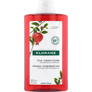 Klorane shampoo voor gekleurd haar Granaatappel (400 ml) Klorane shampoo voor gekleurd haar Granaatappel (400 ml) - Hairgivers