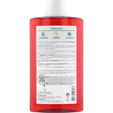 Klorane shampoo voor gekleurd haar Granaatappel (400 ml) Klorane shampoo voor gekleurd haar Granaatappel (400 ml) - Hairgivers