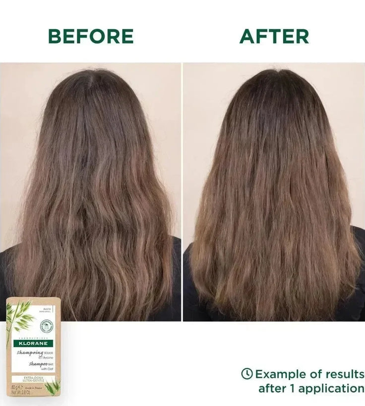 Klorane shampoobar Haver - normaal haar (80 gr) - Hairgivers