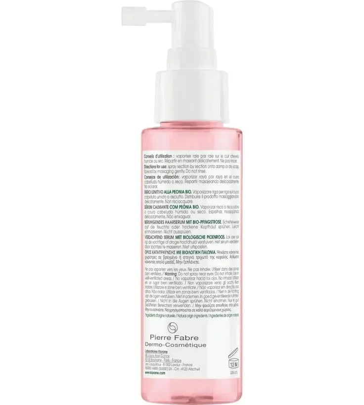 Klorane SOS serum gevoelige hoofdhuid Pioenroos (100 ml) - Hairgivers