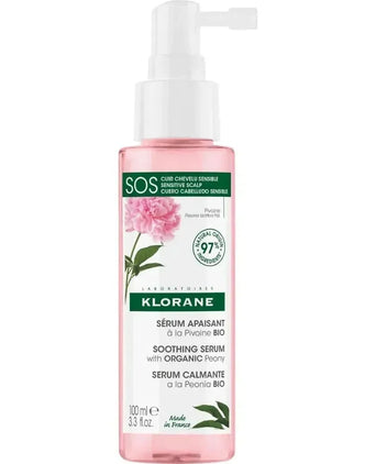 Klorane SOS serum gevoelige hoofdhuid Pioenroos (100 ml) Klorane SOS serum gevoelige hoofdhuid Pioenroos (100 ml) - Hairgivers