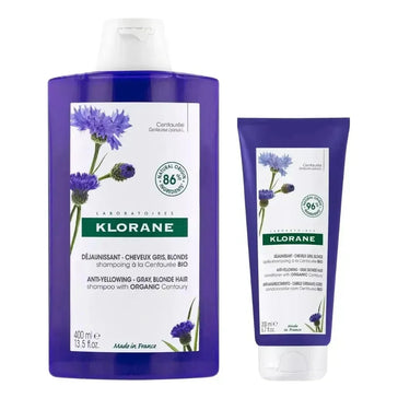Klorane zilvershampoo + conditioner Klorane zilvershampoo + conditioner - Hairgivers