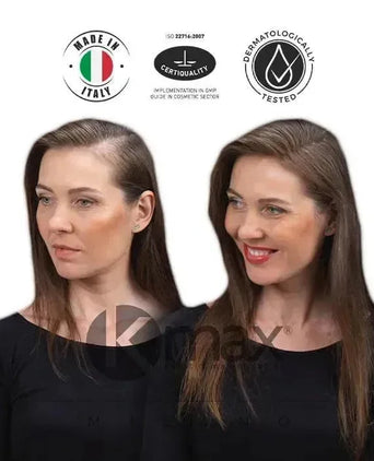 Kmax keratine haarvezels - Donkerbruin (5 gr) Kmax keratine haarvezels - Donkerbruin (5 gr) - Hairgivers