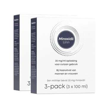 Linn Minoxidil 2% lotion 6-pack (6x100 ml) Linn Minoxidil 2% 6-pack (6x100ml) - Hairgivers