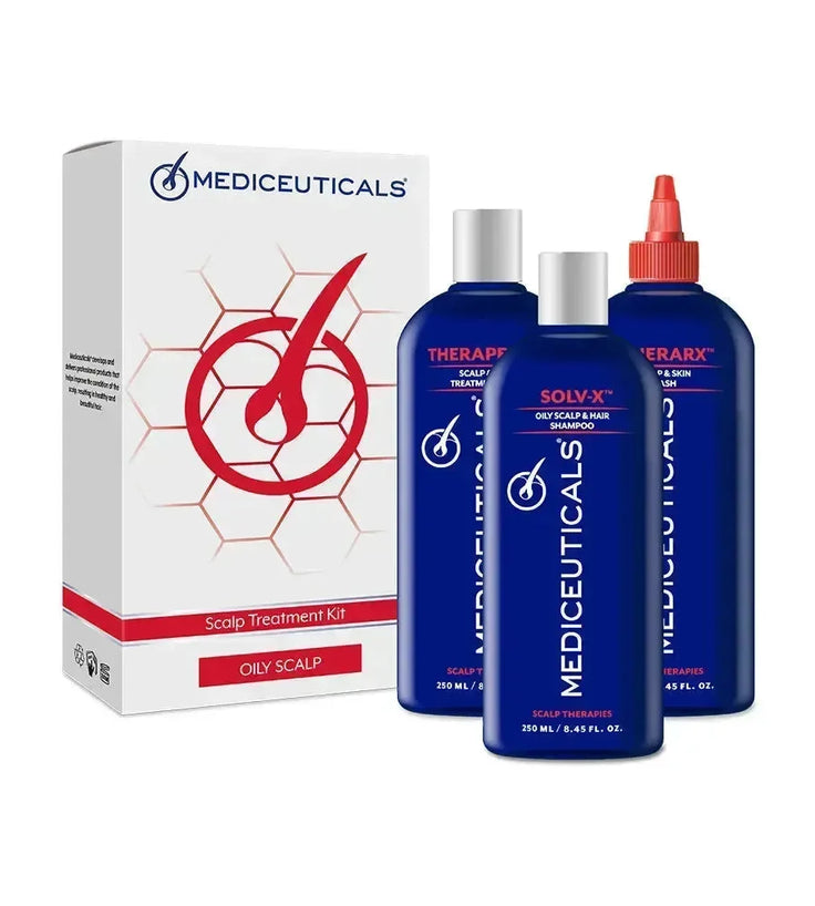 Mediceuticals Scalp Treatment Kit (vette hoofdhuid) - Hairgivers