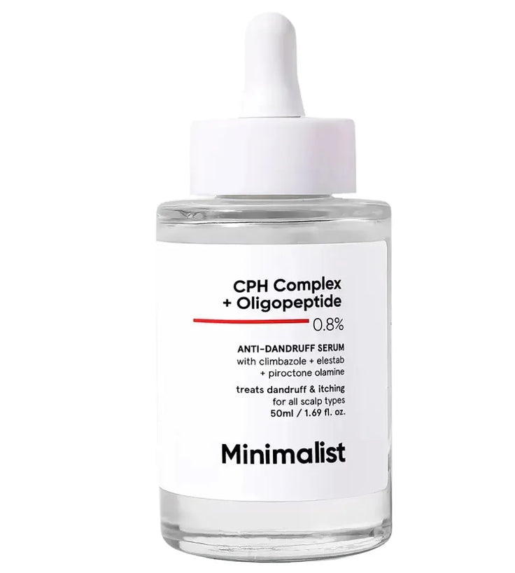 Minimalist CPH Complex + Oligopeptide 0.8% anti-roos hoofdhuid serum - Hairgivers