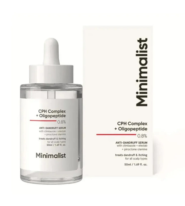 Minimalist CPH Complex + Oligopeptide 0.8% anti-roos hoofdhuid serum - Hairgivers