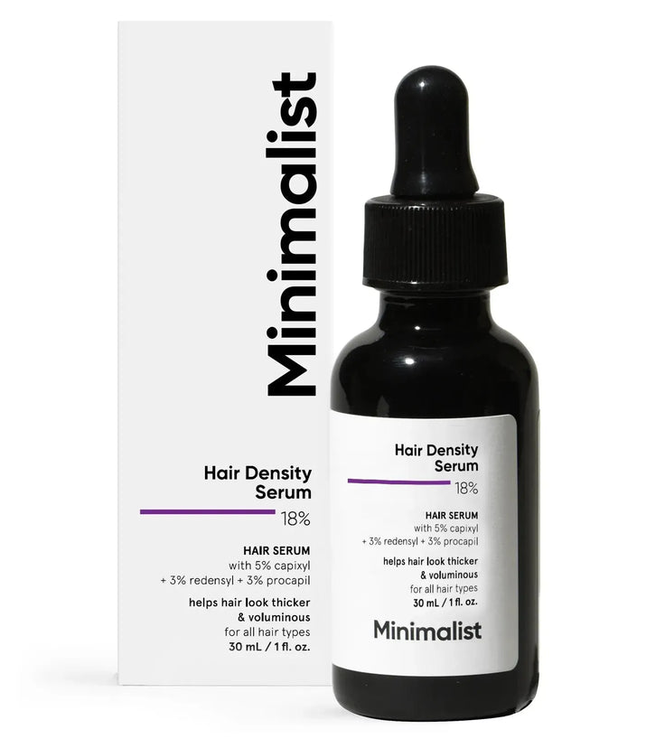 Minimalist Hair Density Serum 18% haargroei serum (3-pack) - Hairgivers