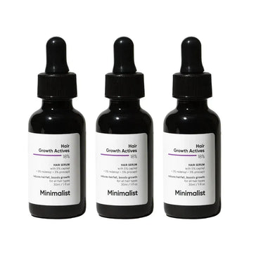 Minimalist Hair Density Serum 18% haargroei serum (3-pack) Minimalist Hair Density Serum 18% haargroei serum (3-pack) - Hairgivers