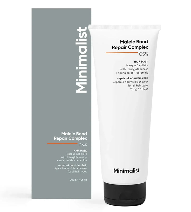 Minimalist Maleic Bond Repair Complex 05% haarmasker - Hairgivers