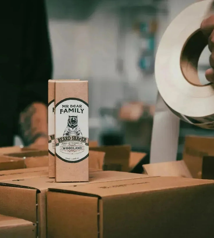 Mr. Bear Family baard shaper - Woodland - Hairgivers