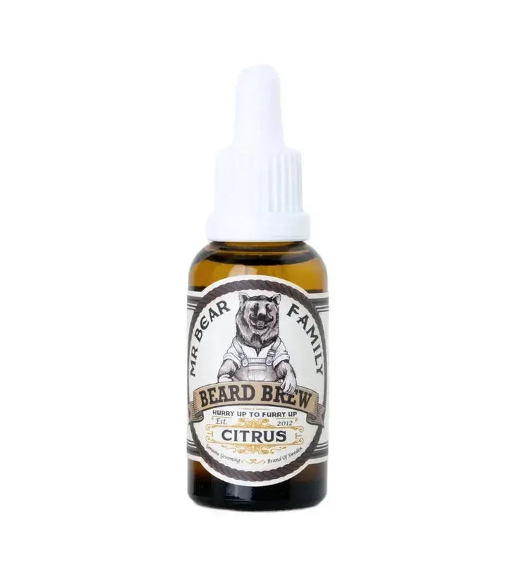 Mr. Bear Family baardolie - Citrus (30 ml) - Hairgivers