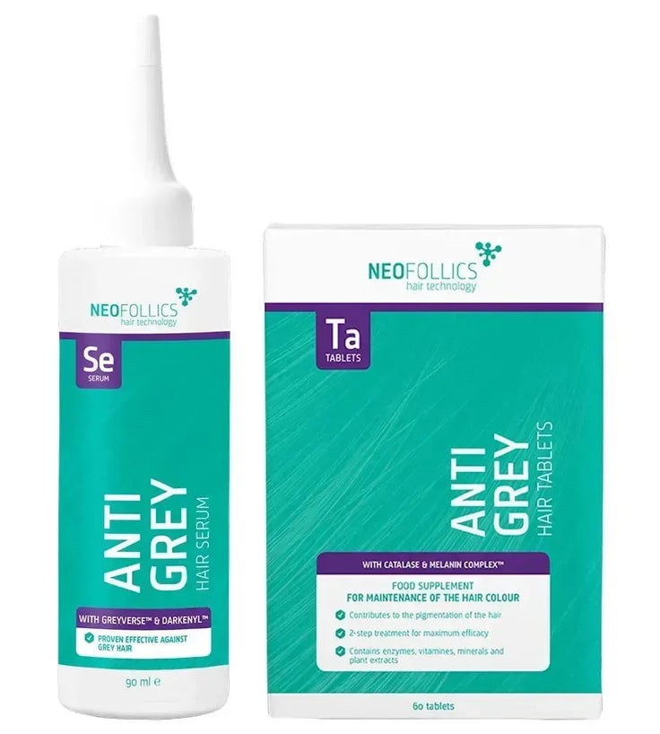 Neofollics anti-grey serum + tablets combinatiepakket - Hairgivers
