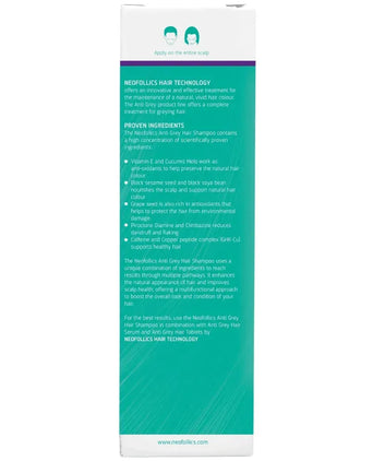 Neofollics Anti Grey Hair Shampoo Neofollics anti-grey shampoo - Hairgivers