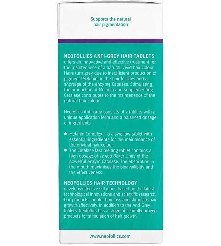 Neofollics anti-grey tablets (3-pack) - Hairgivers