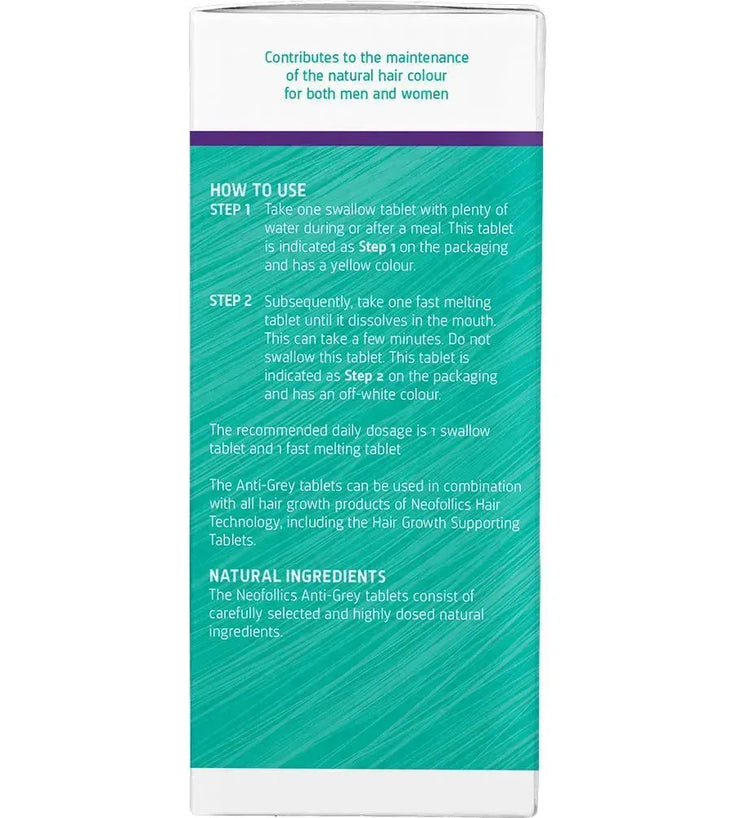 Neofollics anti-grey tablets (3-pack) - Hairgivers