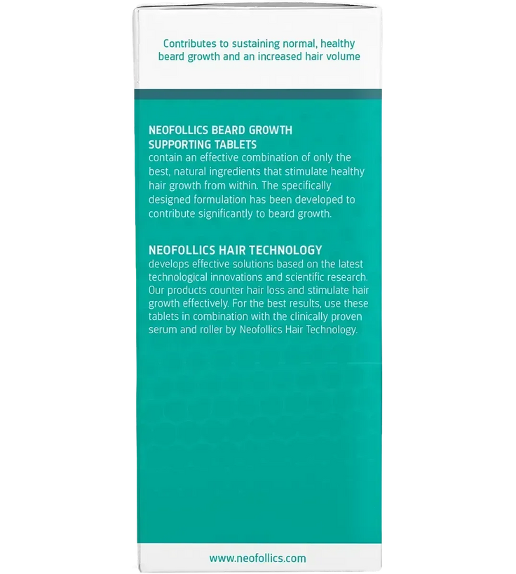Neofollics baardgroei tablets - Hairgivers