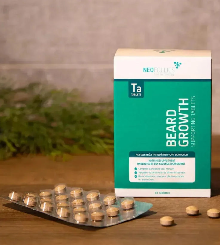 Neofollics baardgroei tablets - Hairgivers