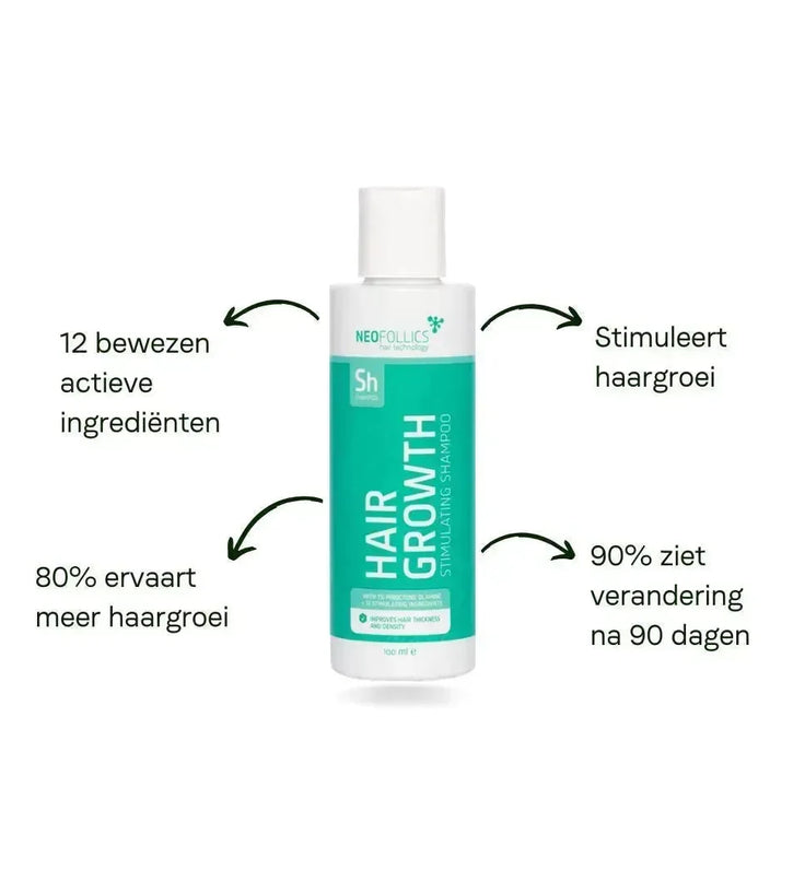 Neofollics haargroei shampoo (250 ml) - Hairgivers