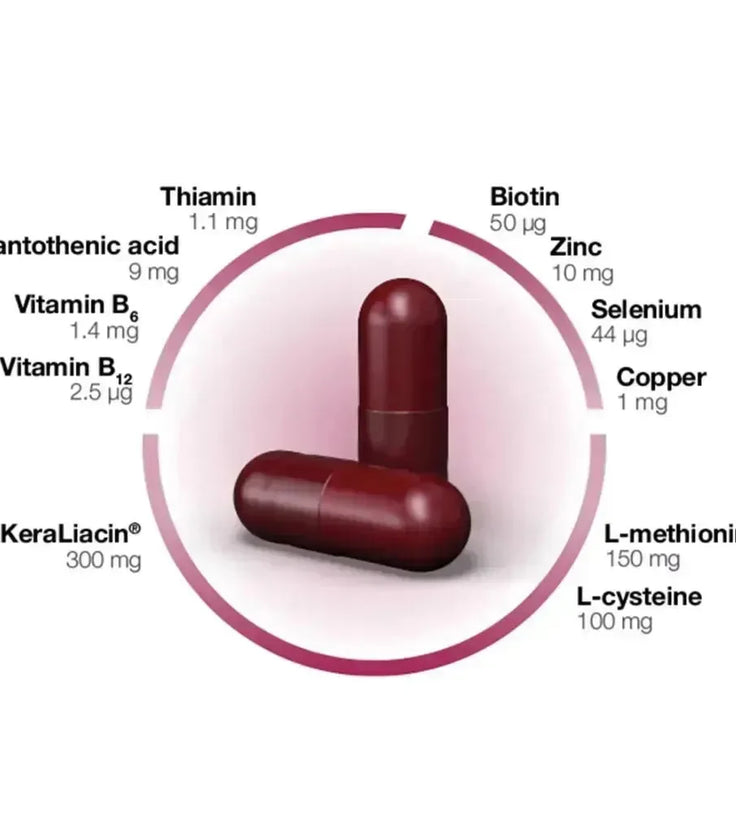 Orthomol Hair Intense capsules (60 capsules) - Hairgivers