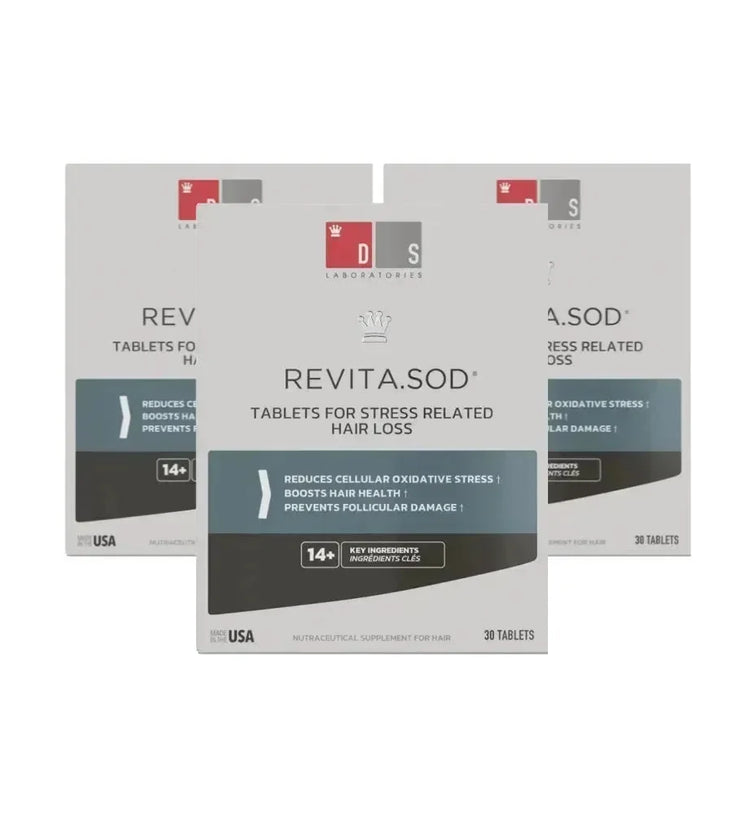 Revita.SOD tablets tegen haaruitval door stress (3 mnd) - Hairgivers
