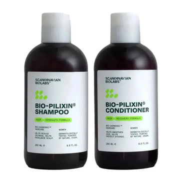Scandinavian Biolabs Bio-Pilixin shampoo + conditioner vrouw (250 ml) Scandinavian Biolabs Bio-Pilixin shampoo + conditioner vrouw (250 ml) - Hairgivers