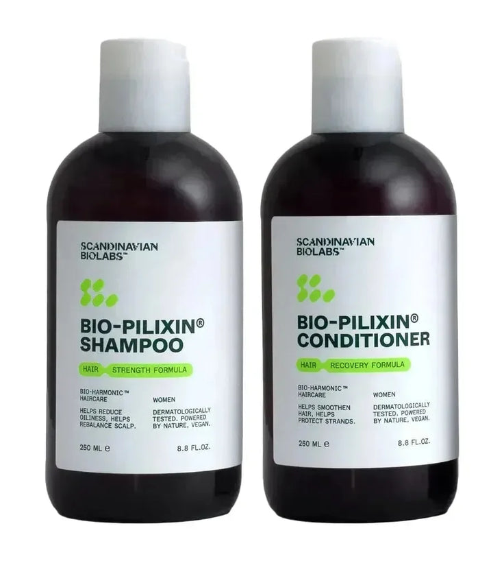 Scandinavian Biolabs Bio-Pilixin shampoo + conditioner vrouw (250 ml) - Hairgivers