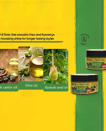 Shakebar Braid & Twist braiding gel Shakebar Braid & Twist braiding gel - Hairgivers