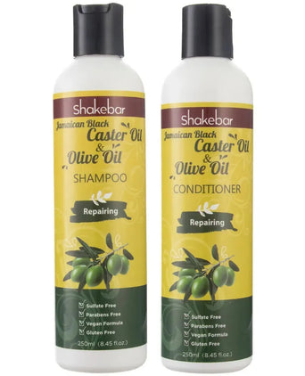 Shakebar Castor Oil & Argan Oil shampoo + conditioner Shakebar Castor Oil & Argan Oil shampoo + conditioner - Hairgivers