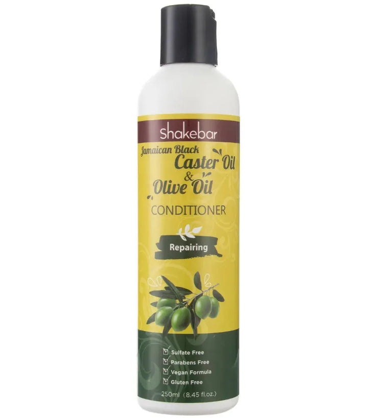 Shakebar Castor Oil & Olive Oil repairing conditioner - Hairgivers