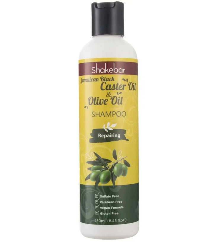 Shakebar Castor Oil & Olive Oil repairing shampoo - Hairgivers