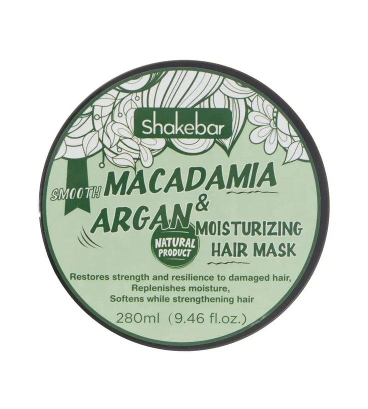 Shakebar Macadamia & Argan Oil moisturizing haarmasker - Hairgivers