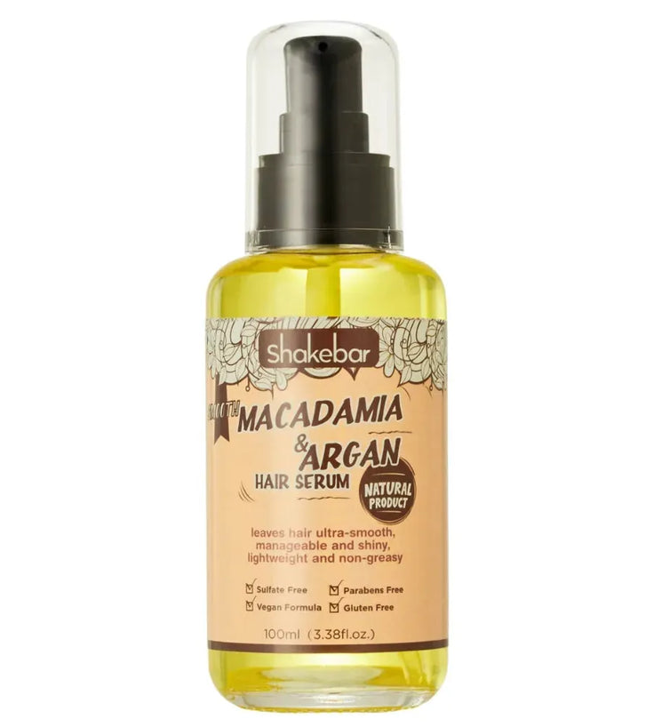 Shakebar Macadamia & Argan Oil moisturizing haarserum - Hairgivers