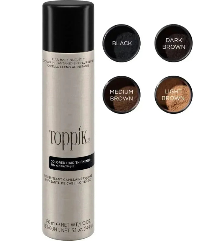 Toppik hair thickener kleurenspray - Hairgivers