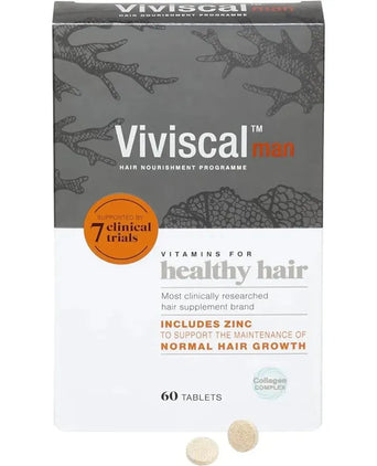 Viviscal shampoo + conditioner + serum + tablets (man) Viviscal hair thickening behandeling (man) - Hairgivers