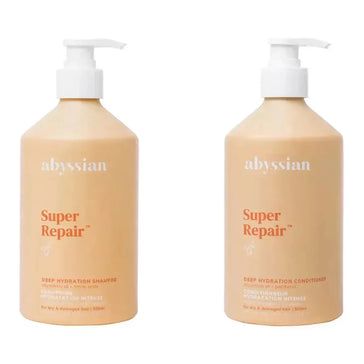 Abyssian deep hydration shampoo + conditioner combinatiepakket Abyssian deep hydration shampoo + conditioner combinatiepakket - Hairgivers