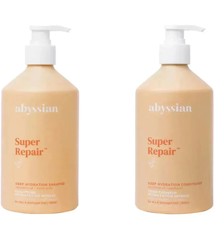 Abyssian deep hydration shampoo + conditioner combinatiepakket - Hairgivers
