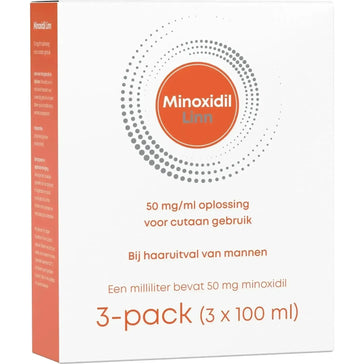 Linn Minoxidil 5% lotion 3-pack (3x100 ml) Linn Minoxidil 5% lotion 3-pack (3x100 ml)