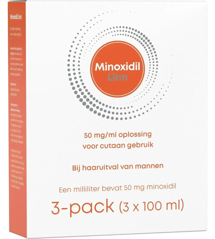 Linn Minoxidil 5% 3-pack (3x100ml) - Hairgivers