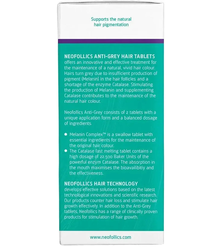 Neofollics anti-grey hair tablets - Hairgivers