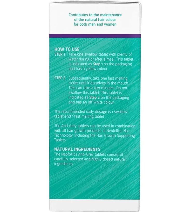 Neofollics anti-grey hair tablets - Hairgivers