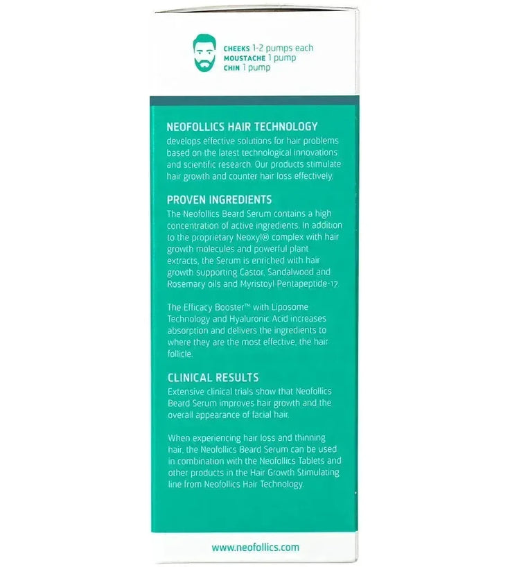 Neofollics baardgroei serum (7% Neoxyl) - Hairgivers