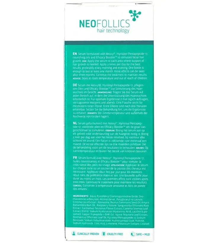 Neofollics baardgroei serum (7% Neoxyl) - Hairgivers